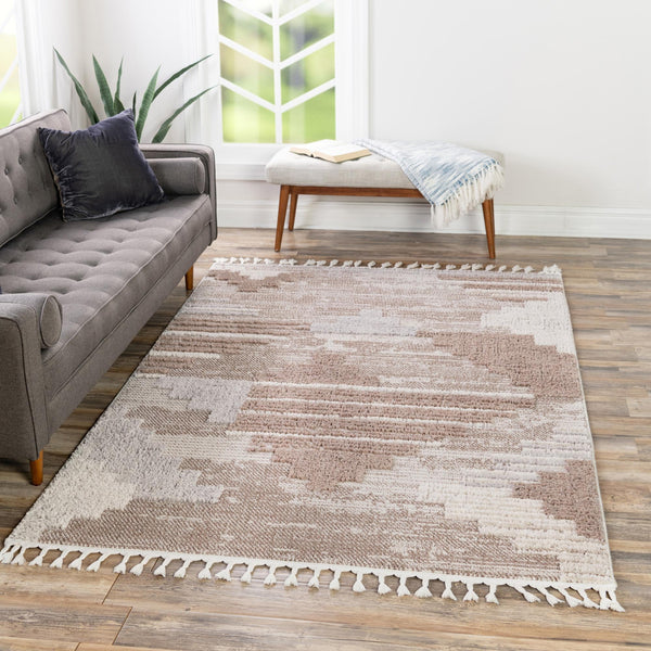 Navajo Sands Collection Area Rug - Chaco Rectangle Sand lifestyle 27