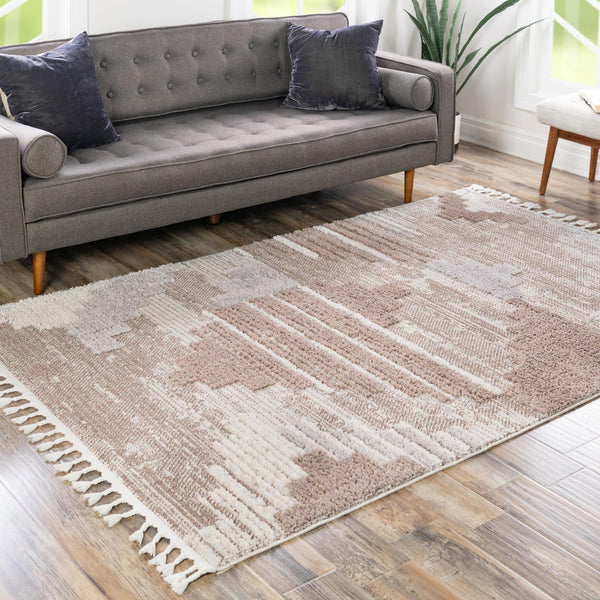 Navajo Sands Collection Area Rug - Chaco Rectangle Sand lifestyle 29