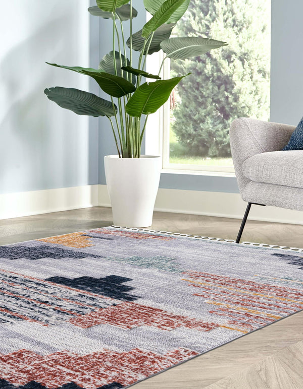 Navajo Sands Collection Area Rug - Chaco Rectangle Multi lifestyle 6