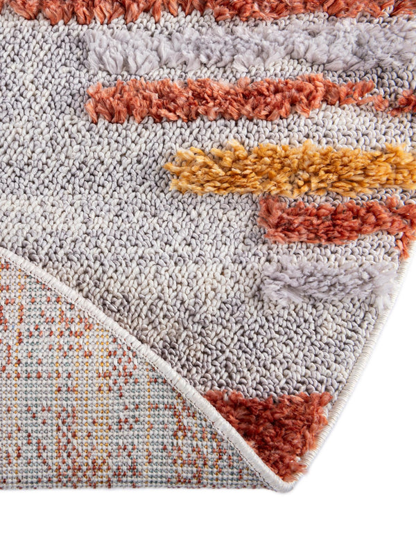 Navajo Sands Collection Area Rug - Chaco Round Multi lifestyle 46