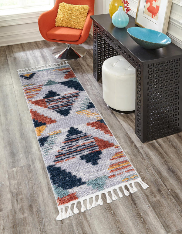 Navajo Sands Collection Area Rug - Chaco Runner Multi lifestyle 56
