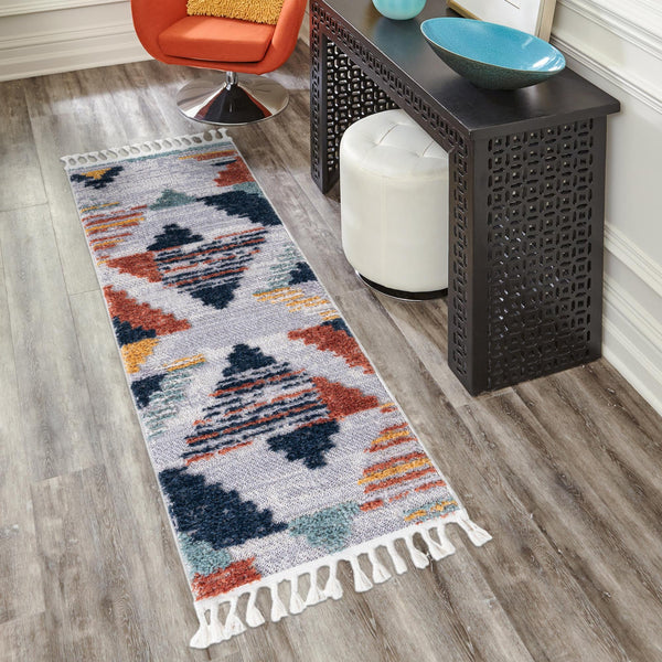 Navajo Sands Collection Area Rug - Chaco Runner Multi lifestyle 86
