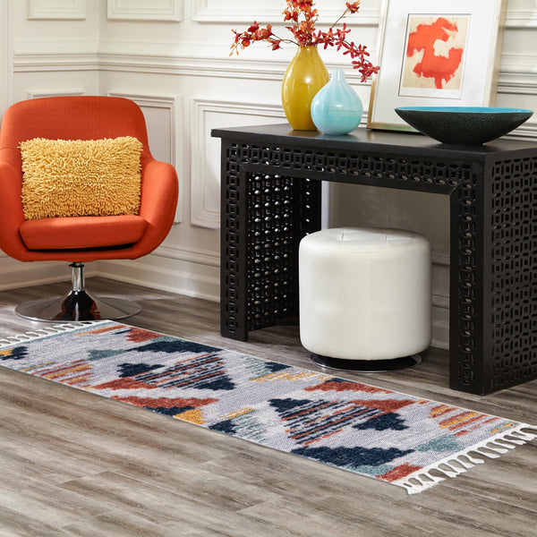 Navajo Sands Collection Area Rug - Chaco Runner Multi lifestyle 92