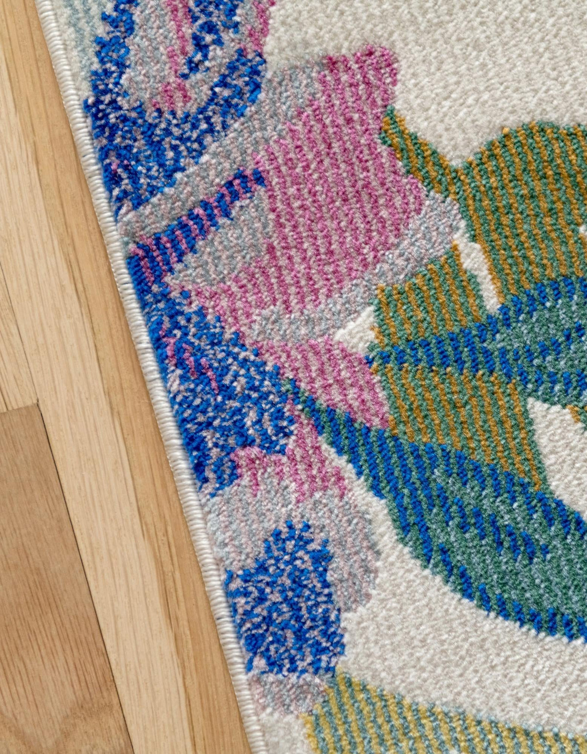 Meadow Breeze Collection Area Rug - Wildflower Runner Ivory lifestyle 56