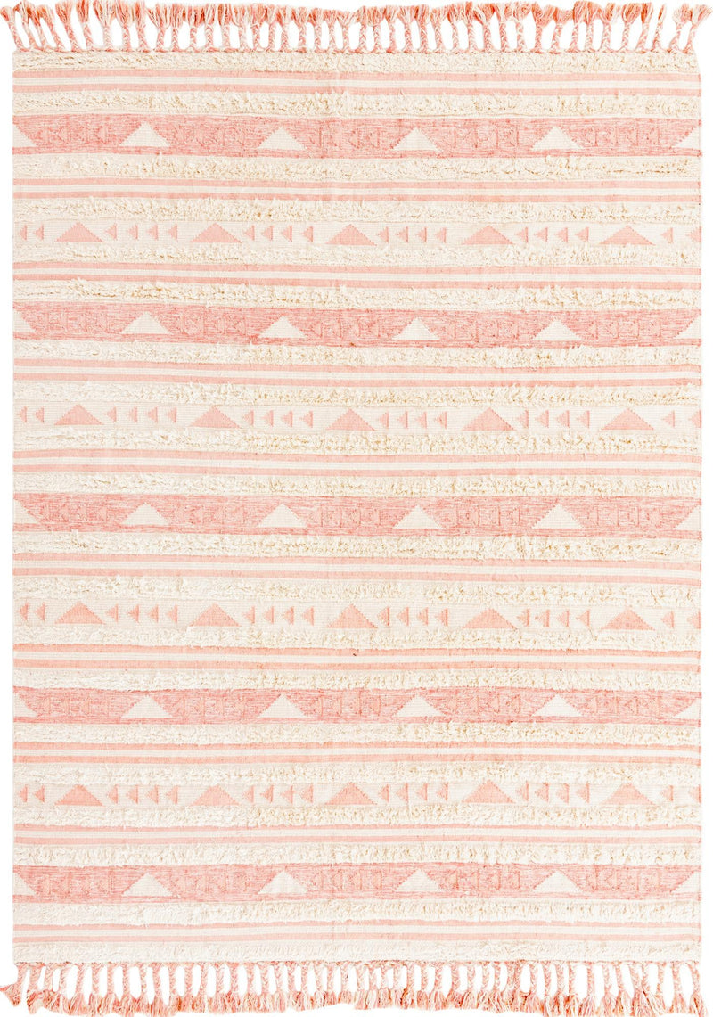 Sonoran Collection Area Rug - Montezuma Rectangle Baby Pink Main