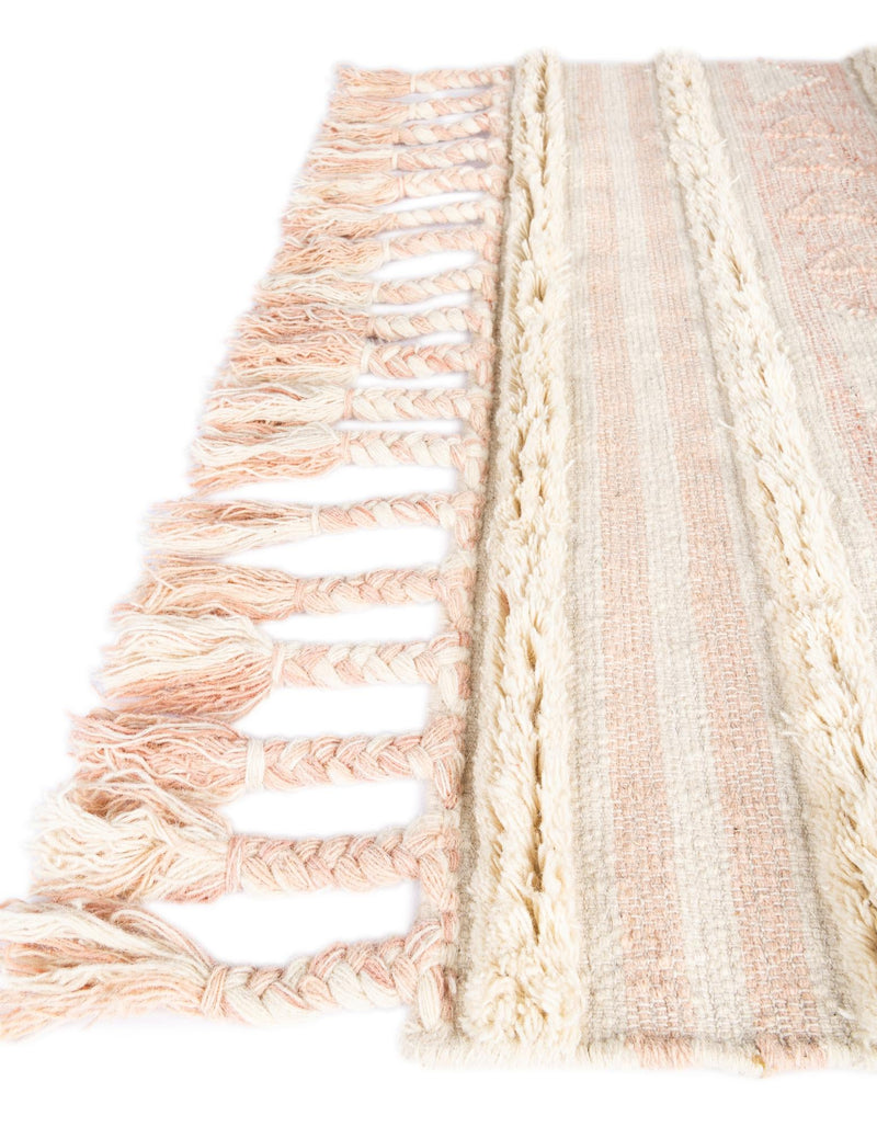Sonoran Collection Area Rug - Montezuma Rectangle Baby Pink lifestyle 63