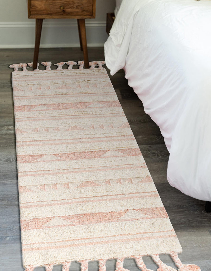 Sonoran Collection Area Rug - Montezuma Runner Baby Pink lifestyle 116