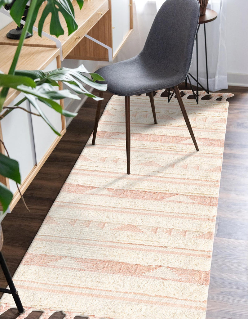 Sonoran Collection Area Rug - Montezuma Runner Baby Pink lifestyle 119