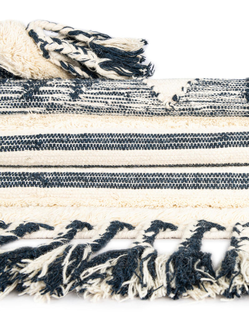 Sonoran Collection Area Rug - Montezuma Rectangle Navy Blue lifestyle 99