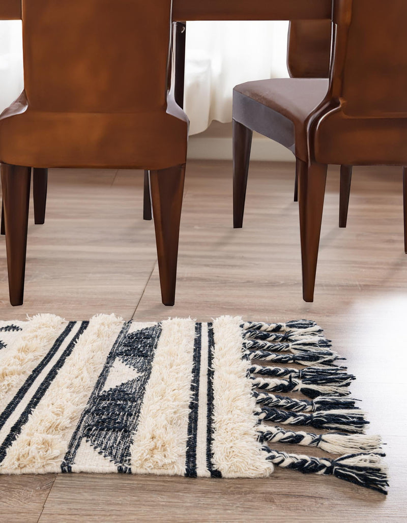 Sonoran Collection Area Rug - Montezuma Runner Navy Blue lifestyle 135