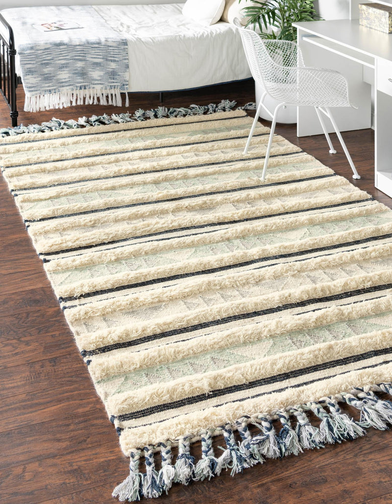 Sonoran Collection Area Rug - Montezuma Rectangle Aquamarine lifestyle 4