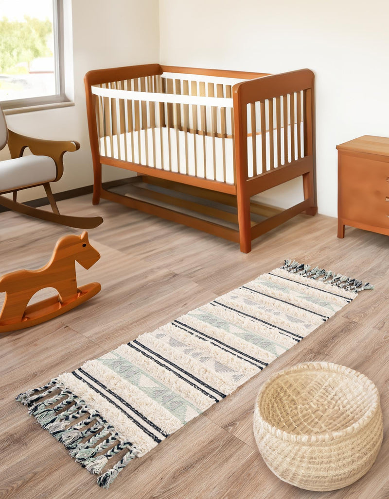 Sonoran Collection Area Rug - Montezuma Runner Aquamarine lifestyle 115