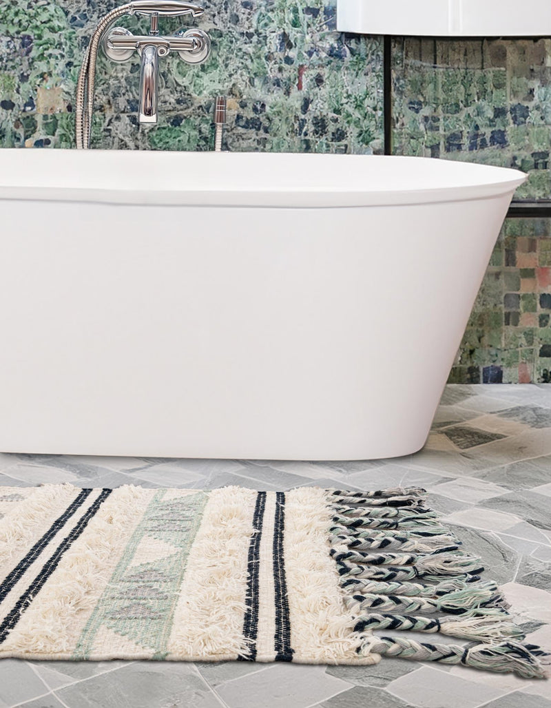 Sonoran Collection Area Rug - Montezuma Runner Aquamarine lifestyle 118