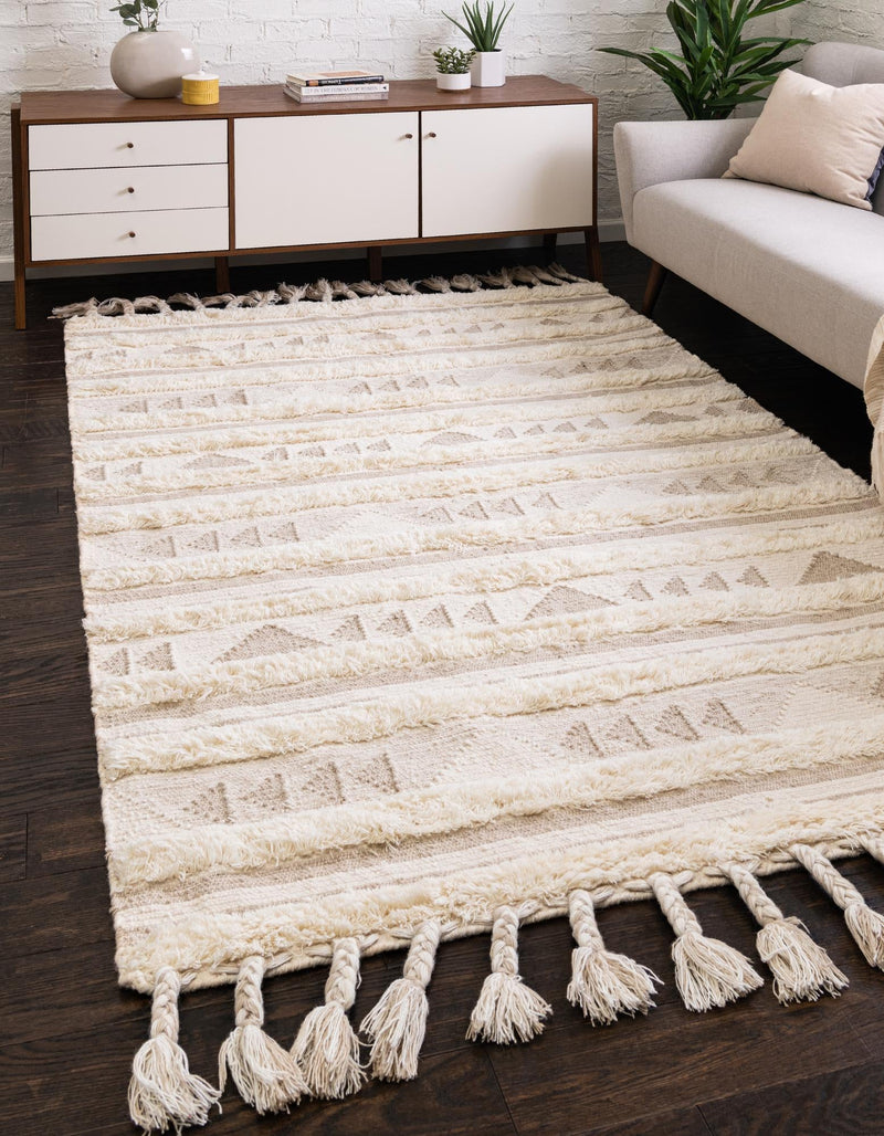 Sonoran Collection Area Rug - Montezuma Rectangle Ivory lifestyle 5