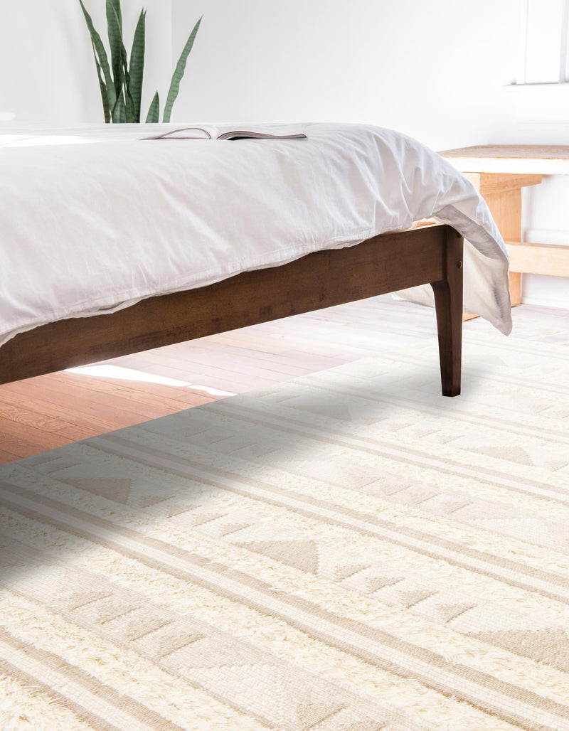 Sonoran Collection Area Rug - Montezuma Rectangle Ivory lifestyle 10
