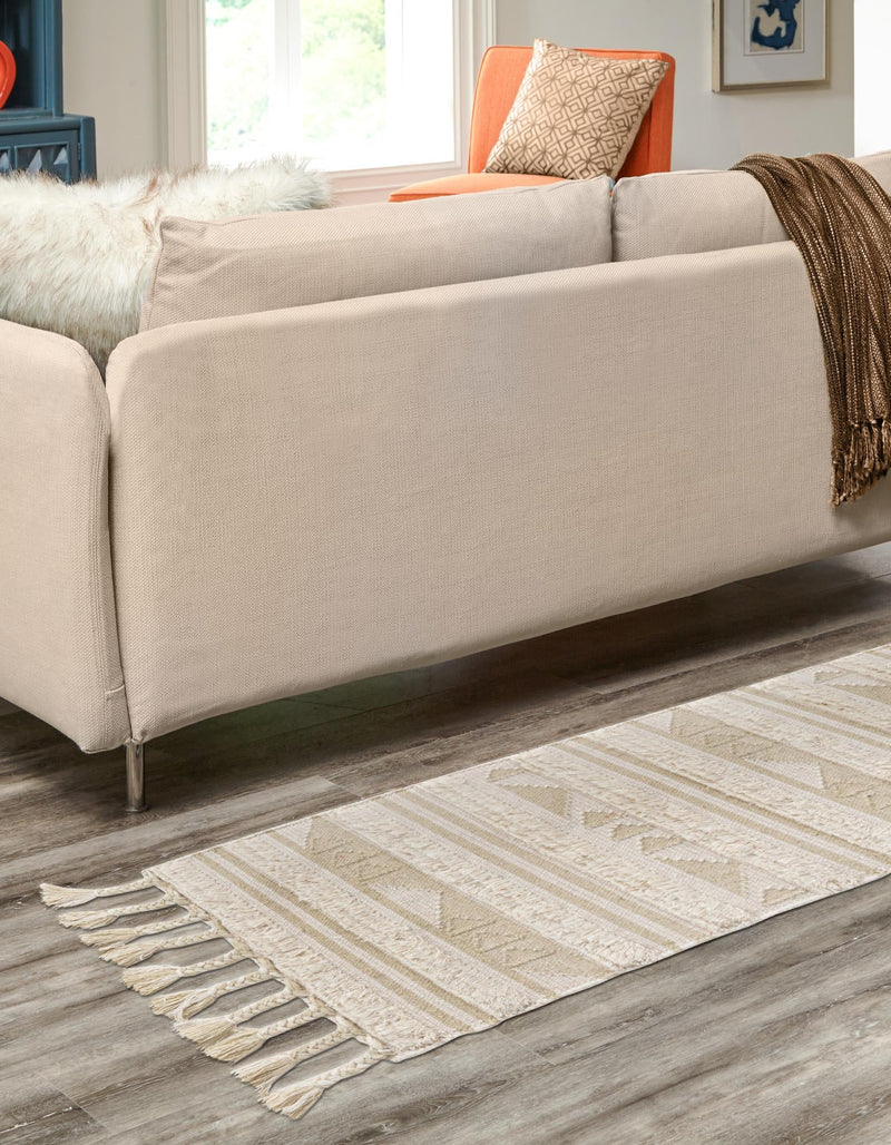Sonoran Collection Area Rug - Montezuma Runner Ivory lifestyle 111