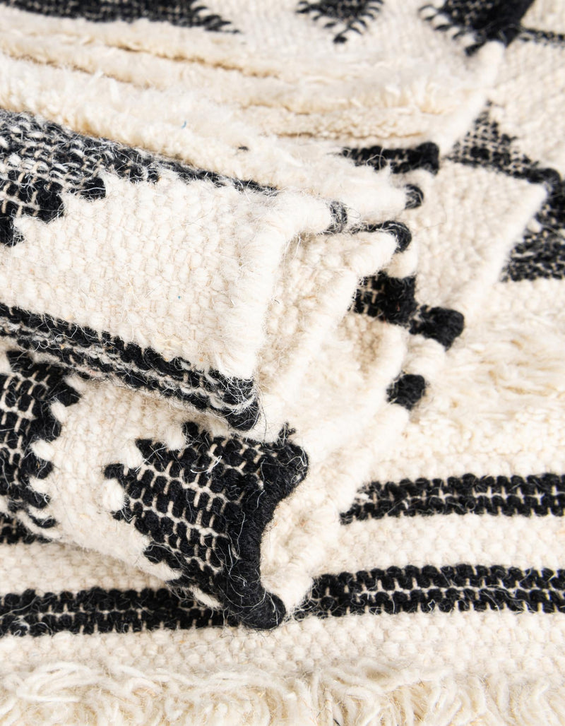 Sonoran Collection Area Rug - Montezuma Rectangle Charcoal lifestyle 97