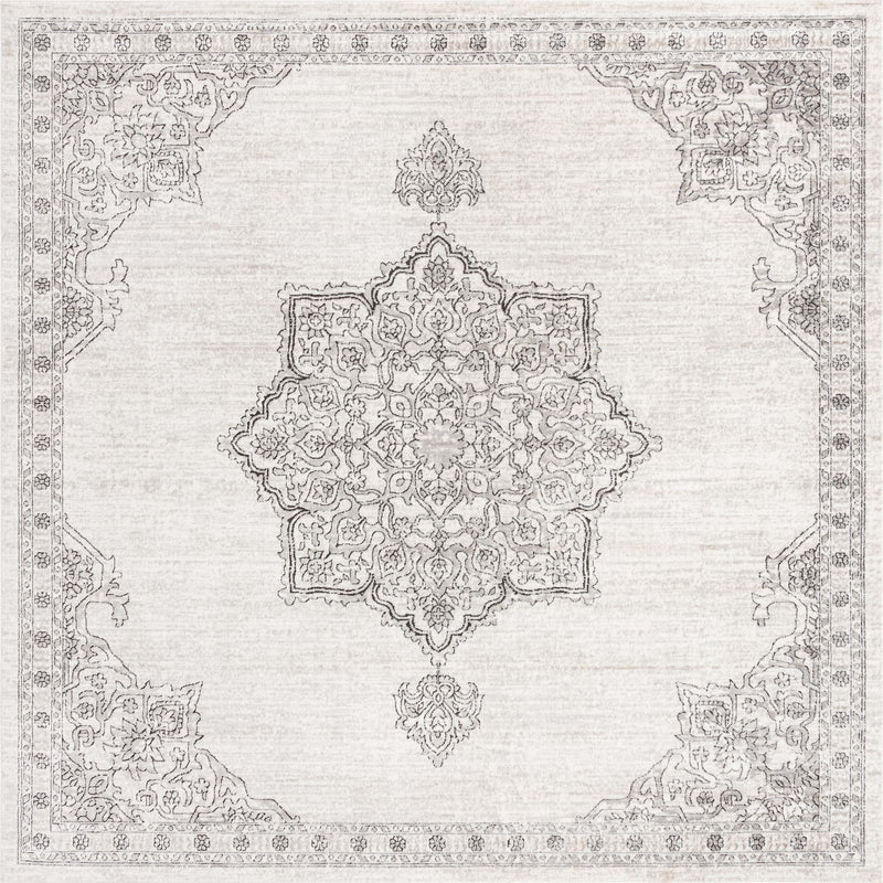 Mykonos Manor Collection Area Rug - Tinos (Ivory) Square Ivory lifestyle 15
