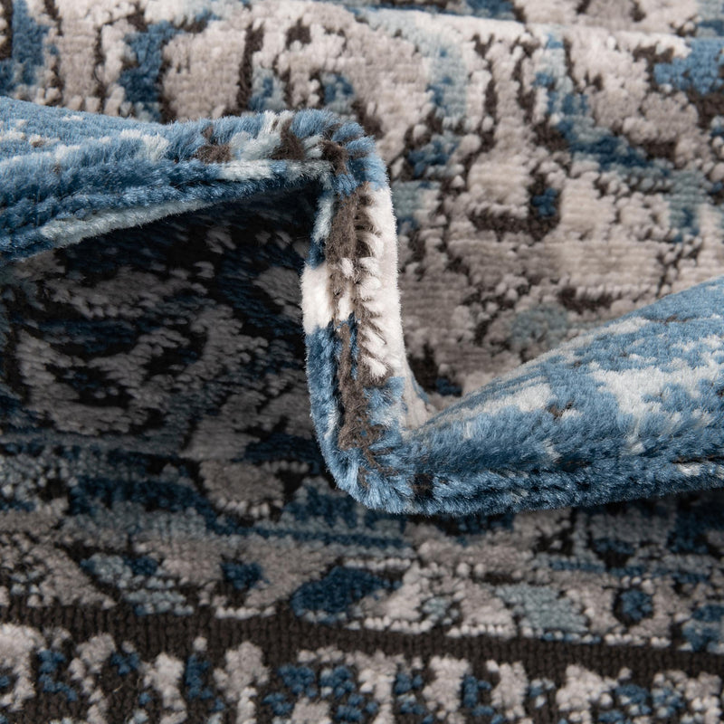 Mykonos Manor Collection Area Rug - Tinos (Blue) Rectangle Blue lifestyle 7