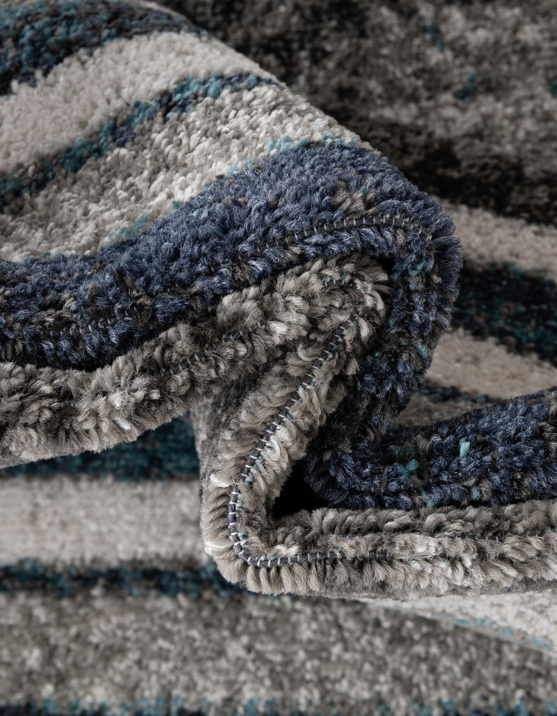 Autumn Meadow Collection Area Rug - Duskridge Runner Blue Gray lifestyle 55