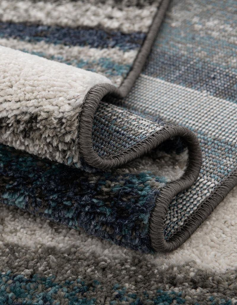 Autumn Meadow Collection Area Rug - Duskridge Runner Blue Gray lifestyle 60