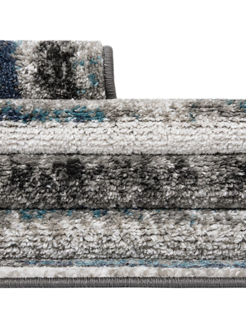 Autumn Meadow Collection Area Rug - Duskridge Runner Blue Gray lifestyle 61