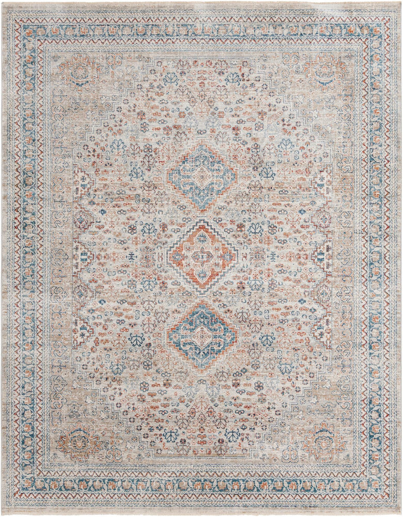 Coastal Haven Collection Area Rug - Harborview Rectangle Multi Main