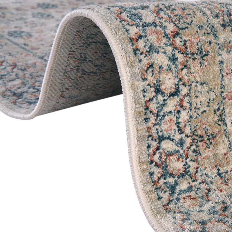 Coastal Haven Collection Area Rug - Harborview Rectangle Multi lifestyle 25