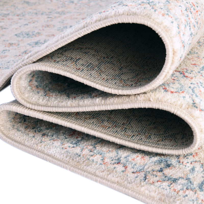 Coastal Haven Collection Area Rug - Harborview Rectangle Multi lifestyle 34