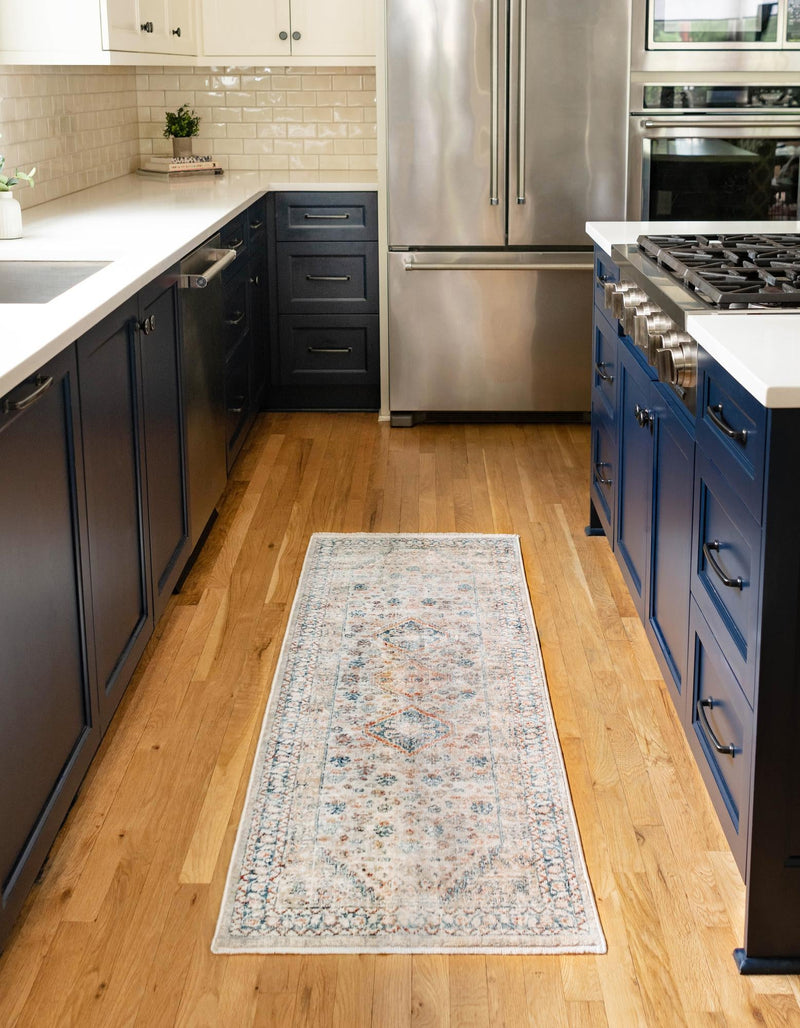 Coastal Haven Collection Area Rug - Harborview Runner Multi lifestyle 69