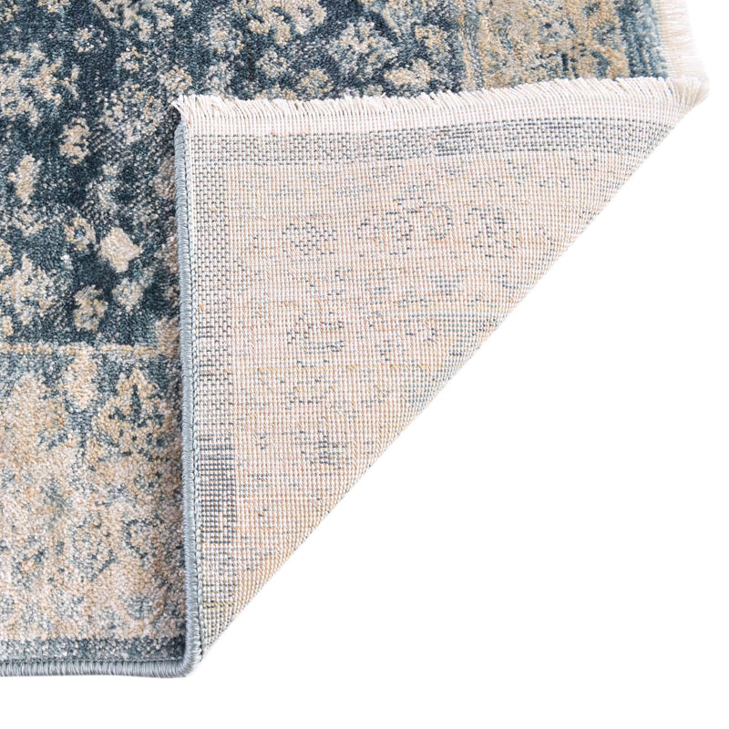 Coastal Haven Collection Area Rug - Harborview Rectangle Navy Blue lifestyle 23