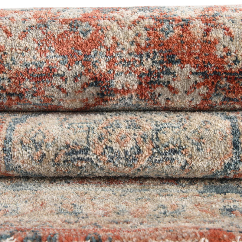 Coastal Haven Collection Area Rug - Harborview Rectangle Red lifestyle 39