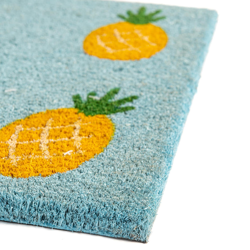 Threshold Welcome Collection Area Rug - Threshold Rectangle Turquoise lifestyle 5