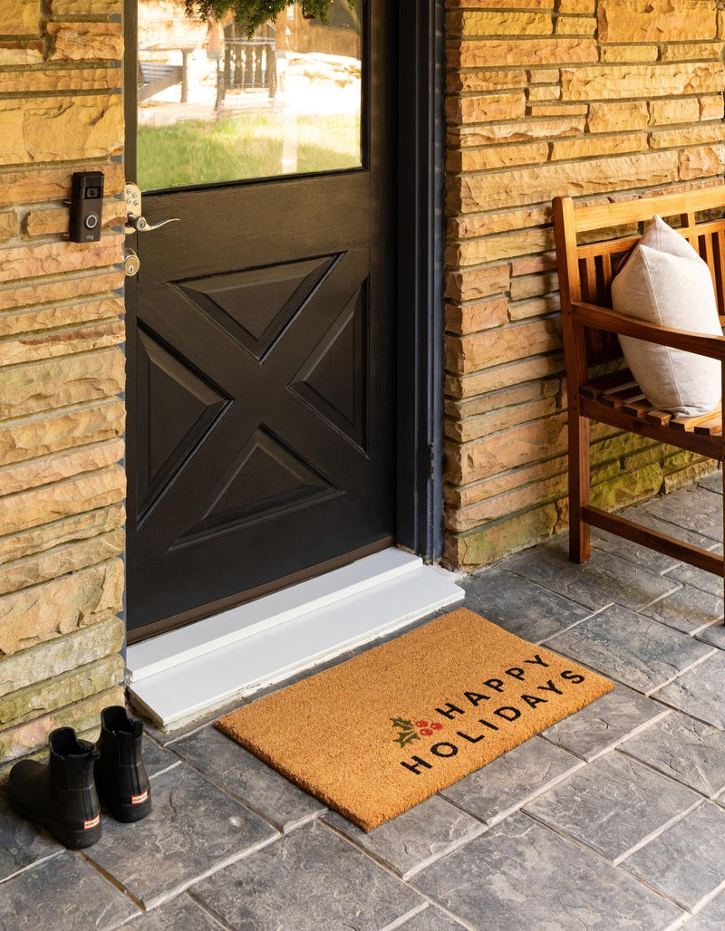 Threshold Welcome Collection Area Rug - Boulevard Rectangle Natural lifestyle 2