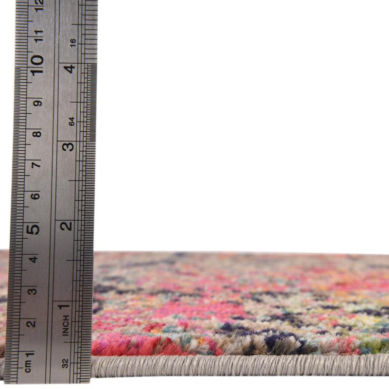 Colorburst Oasis Collection Area Rug - Prism Rectangle Multi lifestyle 4