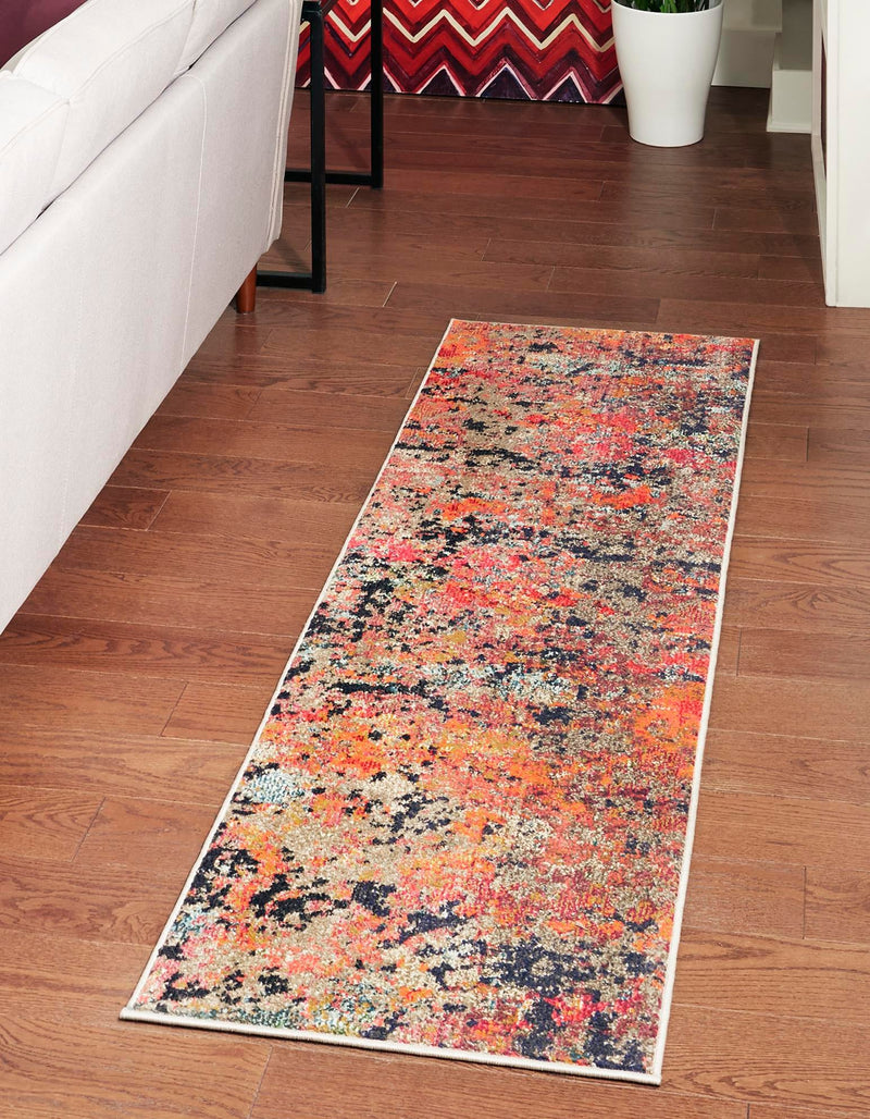 Colorburst Oasis Collection Area Rug - Prism Runner Multi lifestyle 23