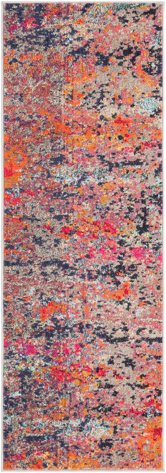 Colorburst Oasis Collection Area Rug - Prism Runner Multi lifestyle 18