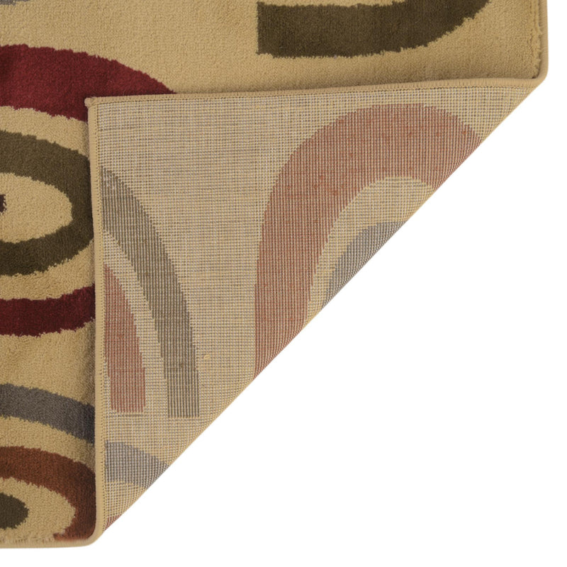 Bistro Lounge Collection Area Rug - Breve Rectangle Cream lifestyle 9