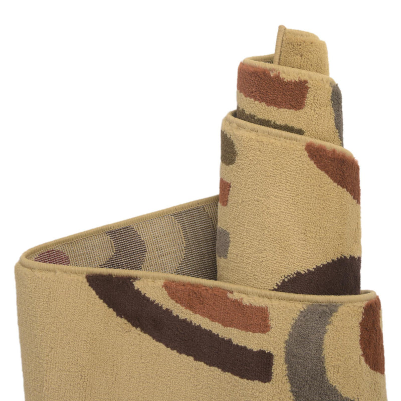 Bistro Lounge Collection Area Rug - Breve Rectangle Cream lifestyle 11