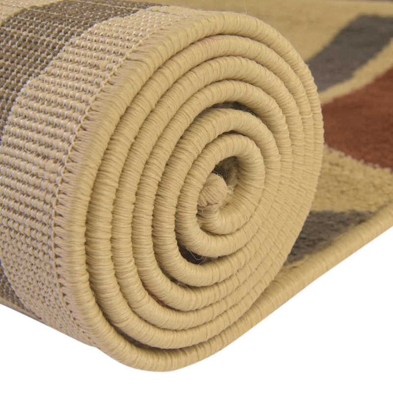 Bistro Lounge Collection Area Rug - Breve Rectangle Cream lifestyle 12