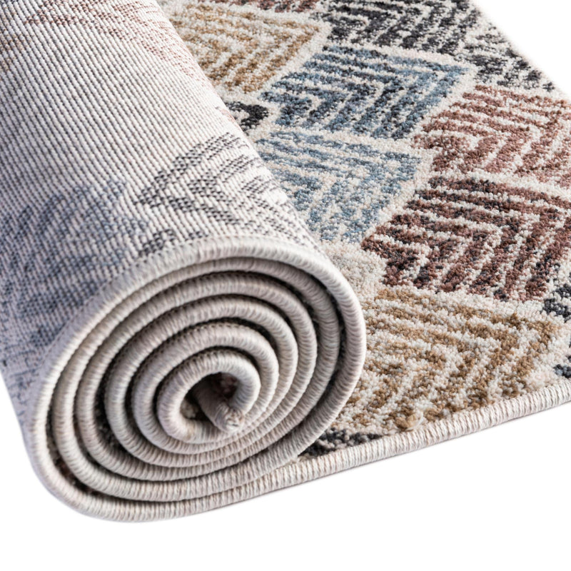 Geo Garden Lattice Collection Area Rug - Casablanca Rectangle Multi lifestyle 38