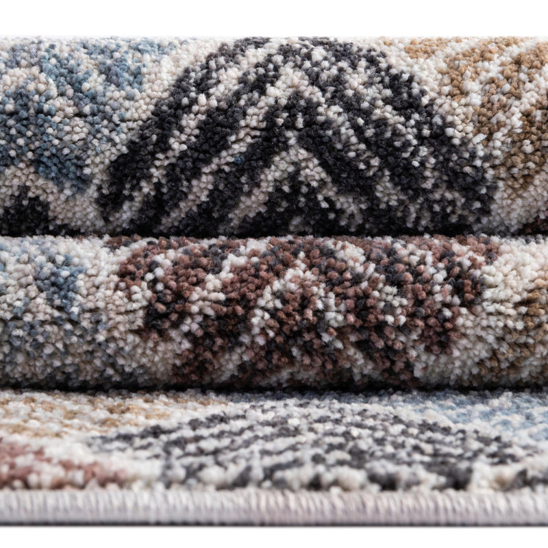 Geo Garden Lattice Collection Area Rug - Casablanca Rectangle Multi lifestyle 42