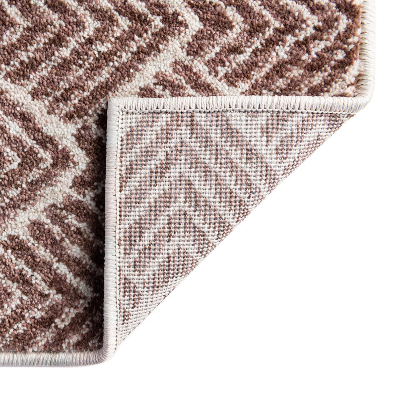 Geo Garden Lattice Collection Area Rug - Casablanca Rectangle Dusty Rose lifestyle 31