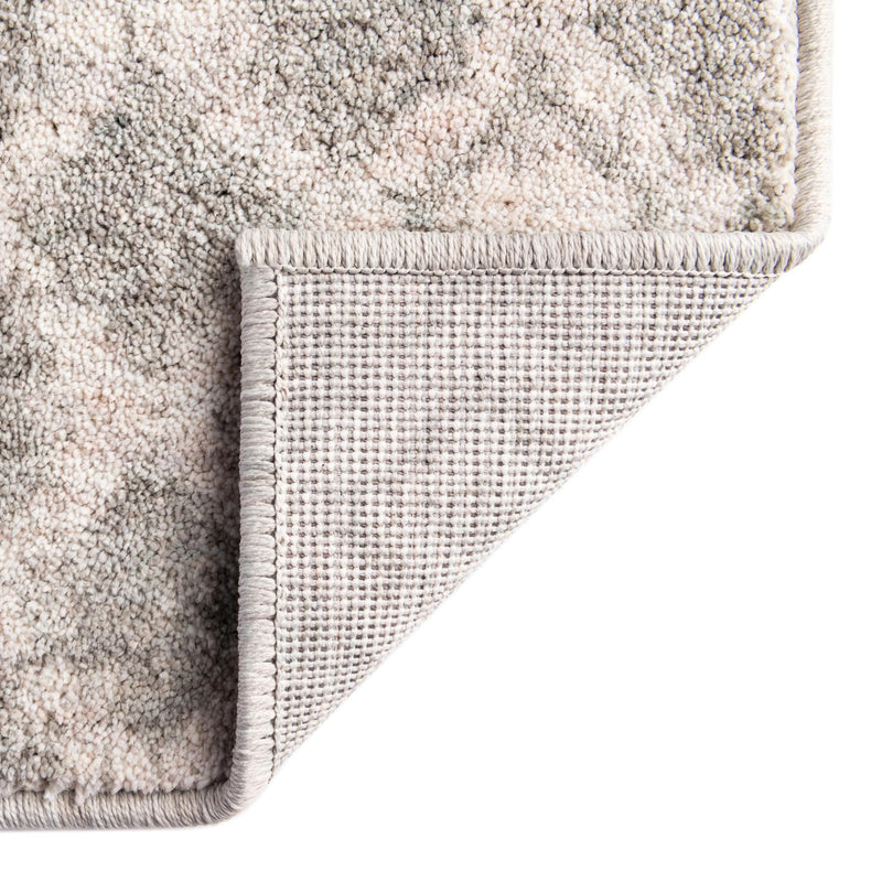 Geo Garden Lattice Collection Area Rug - Andalusia Rectangle Gray lifestyle 74