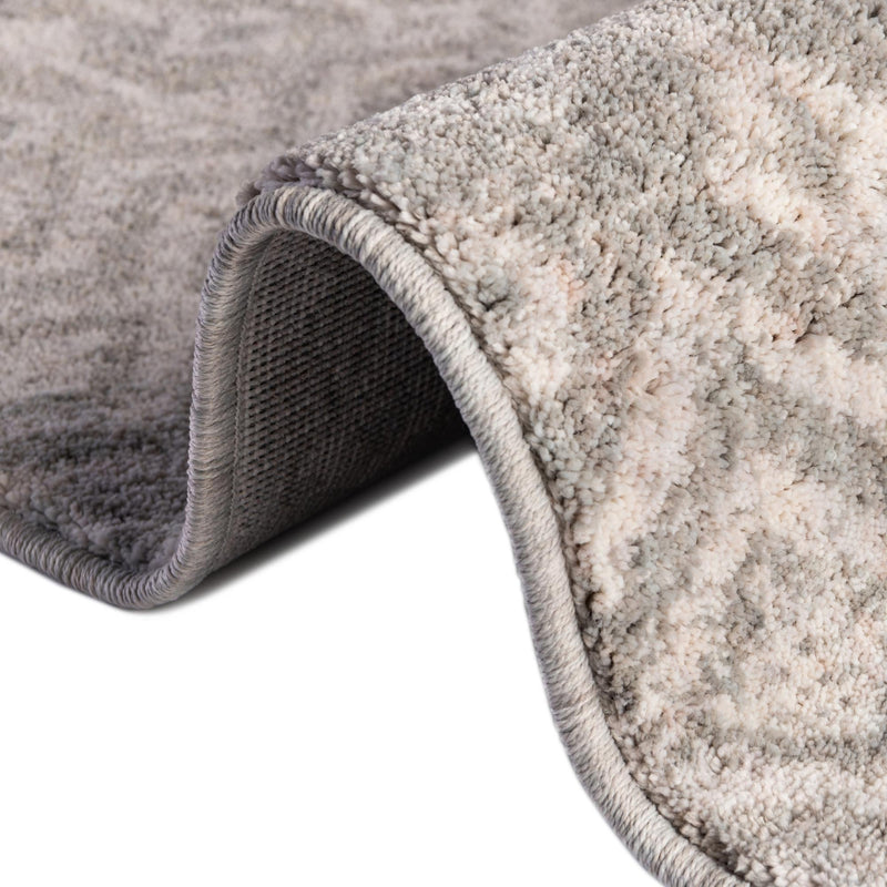 Geo Garden Lattice Collection Area Rug - Andalusia Rectangle Gray lifestyle 78