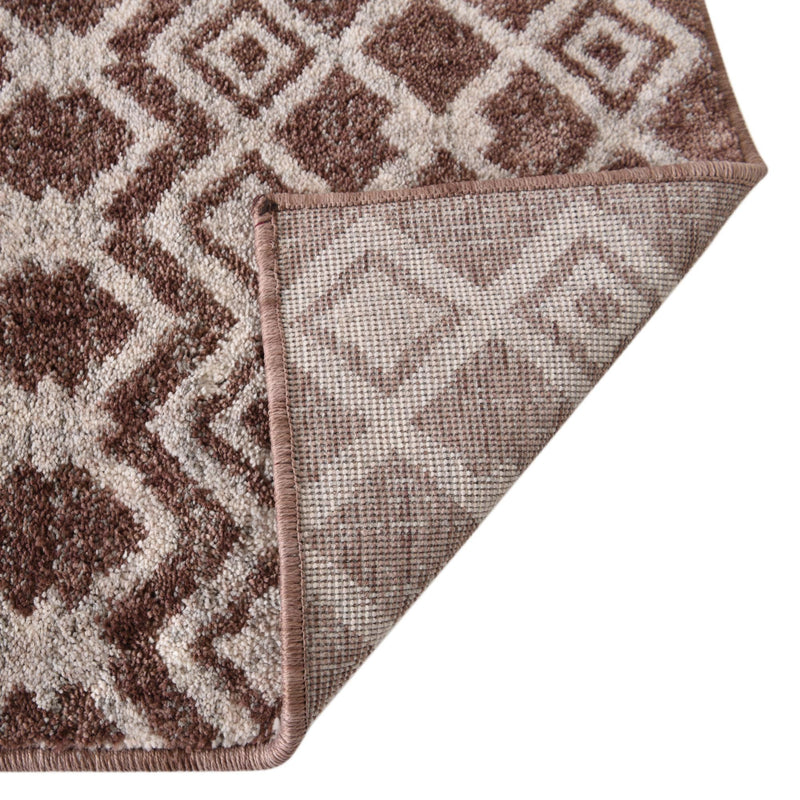 Geo Garden Lattice Collection Area Rug - Andalusia Rectangle Dusty Rose lifestyle 32