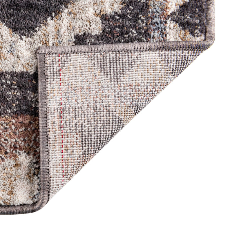 Desert Modern Eco Rug Series Collection Area Rug - Sonora Rectangle Khaki Gray lifestyle 11