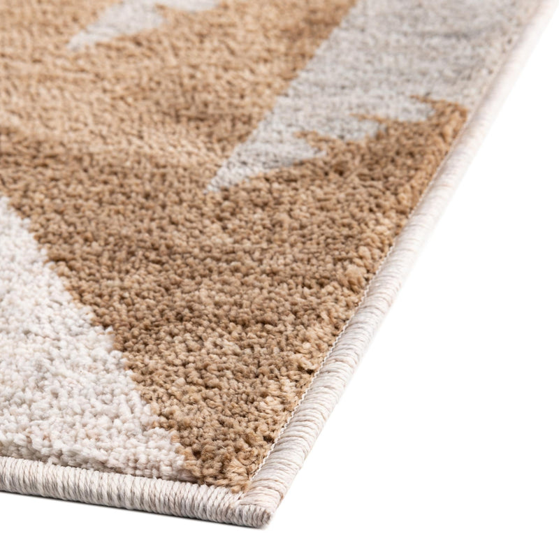 Desert Modern Eco Rug Series Collection Area Rug - Zion Rectangle Ivory lifestyle 10