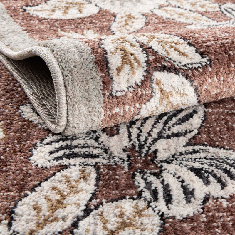 Heritage Harbor Collection Area Rug - Seabreeze Rectangle Dusty Rose lifestyle 28