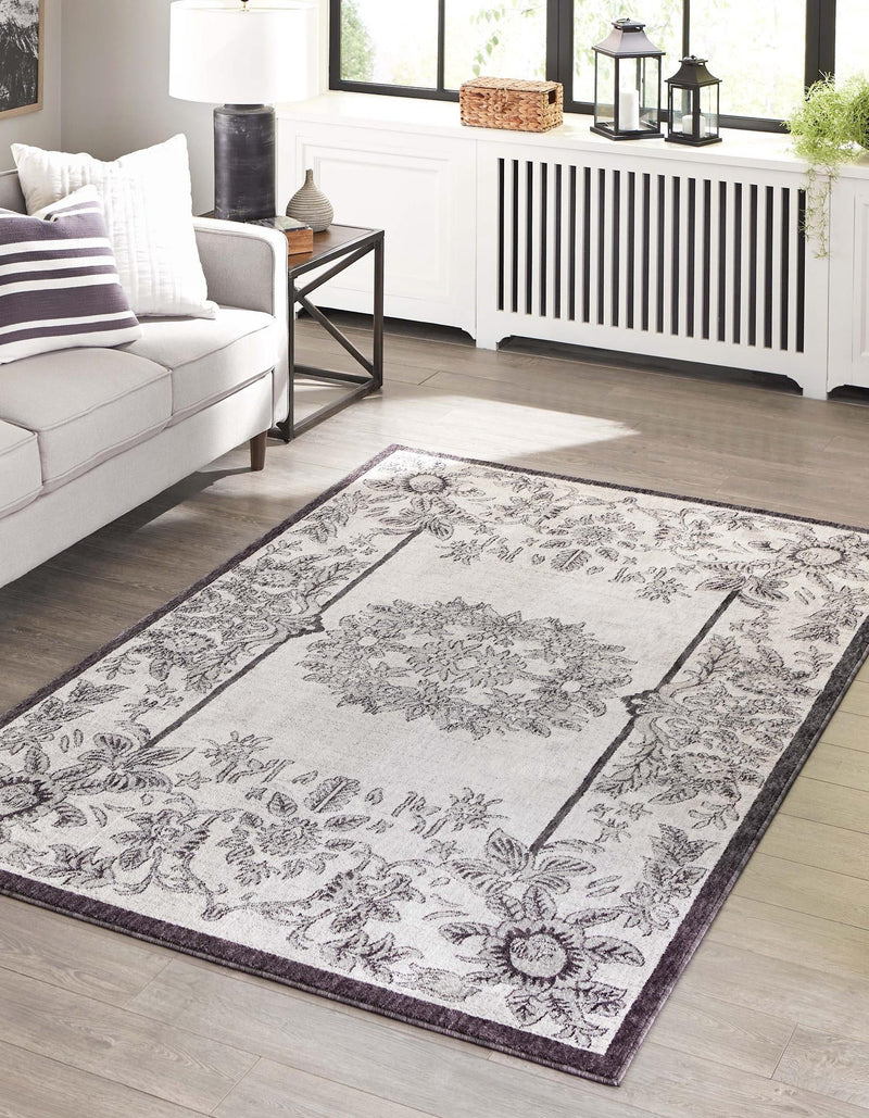Heritage Harbor Collection Area Rug - Seabreeze Rectangle Ivory lifestyle 8